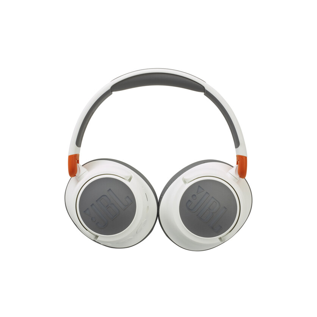 JBL JR 460NC Noise-Canceling Wireless Over-Ear Kids Headphones - White JBL JR 460NC Noise-Canceling Wireless Over-Ear Kids Headphones - White